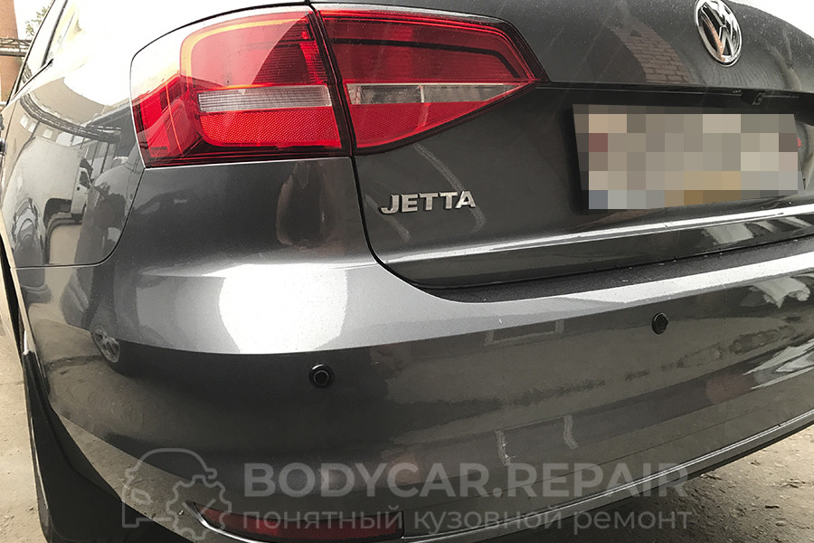Замена заднего бампера Volkswagen Jetta