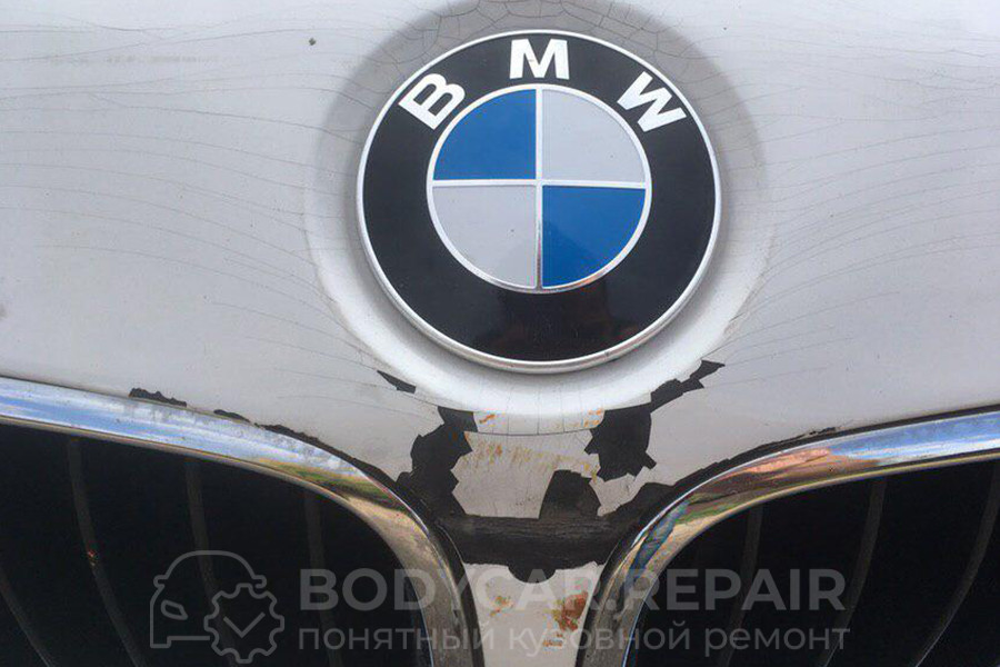 Ремонт и покраска деталей кузова BMW